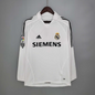 REAL MADRID 2005 -2006 HOME LONG SLEEVE RETRO FOOTBALL SHIRT
