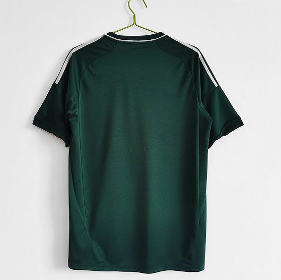 REAL MADRID 2012 GREEN AWAY RETRO FOOTBALL SHIRT