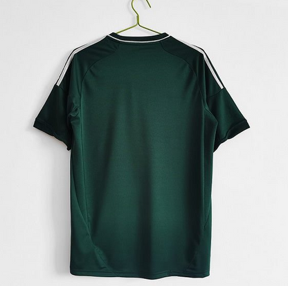 REAL MADRID 2012 GREEN AWAY RETRO FOOTBALL SHIRT