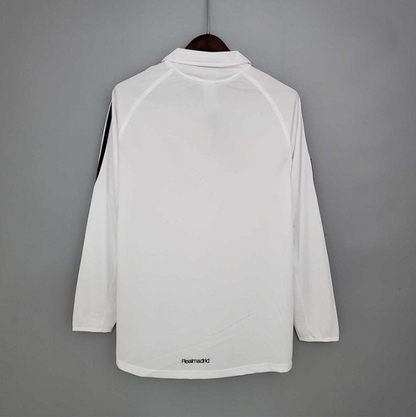 REAL MADRID 2005 -2006 HOME LONG SLEEVE RETRO FOOTBALL SHIRT