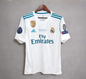 REAL MADRID HOME 2017 CHAMPIONS LEAGUE RETRO FOOTBALL SHIRT