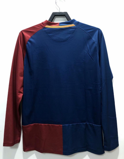 BARCELONA 2009 HOME LONG SLEEVE UCL FINAL RETRO FOOTBALL SHIRT