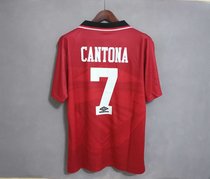 MANCHESTER UNITED 1994-1996 HOME RETRO FOOTBALL SHIRT